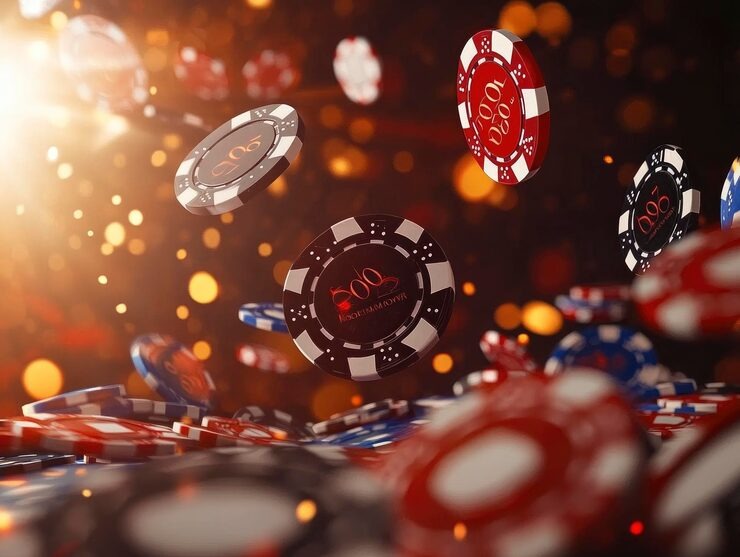 Live dealer revealing cards during BandarQ round