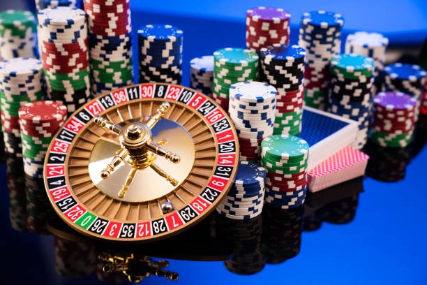 Live blackjack table streamed in multi-camera studio